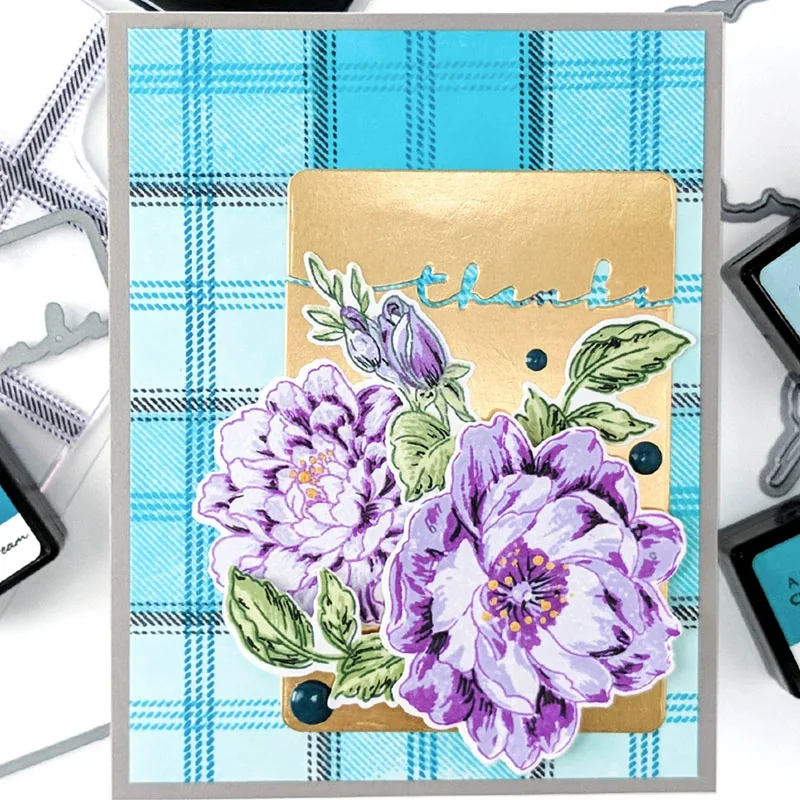 

6x8 inch Flower Letter Clear Stamps Coordinate Cutting Dies Metal Stencil DIY Scrapbooking 2020 New Dies Paper Cards Crafts 10