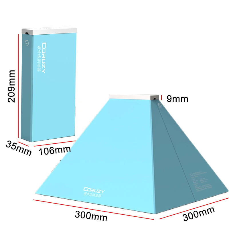 5V Led свет телефон УФ стерилизатор коробка ювелирных телефонов очиститель USB
