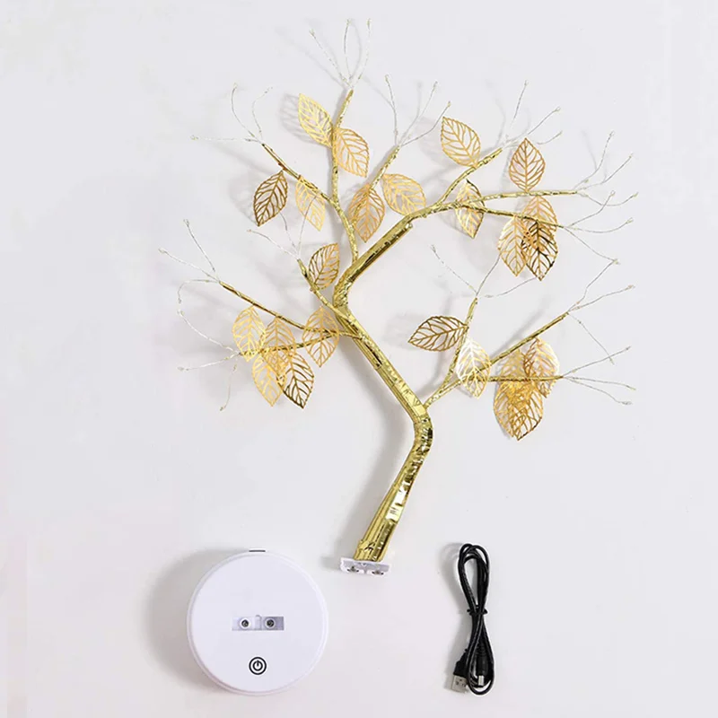 

LED Bonsai Tree Lamp With 72 LED Lights With USB/Battery Touchs Switch Deco Of Children's Room Bedroom Living Room TP-Ho