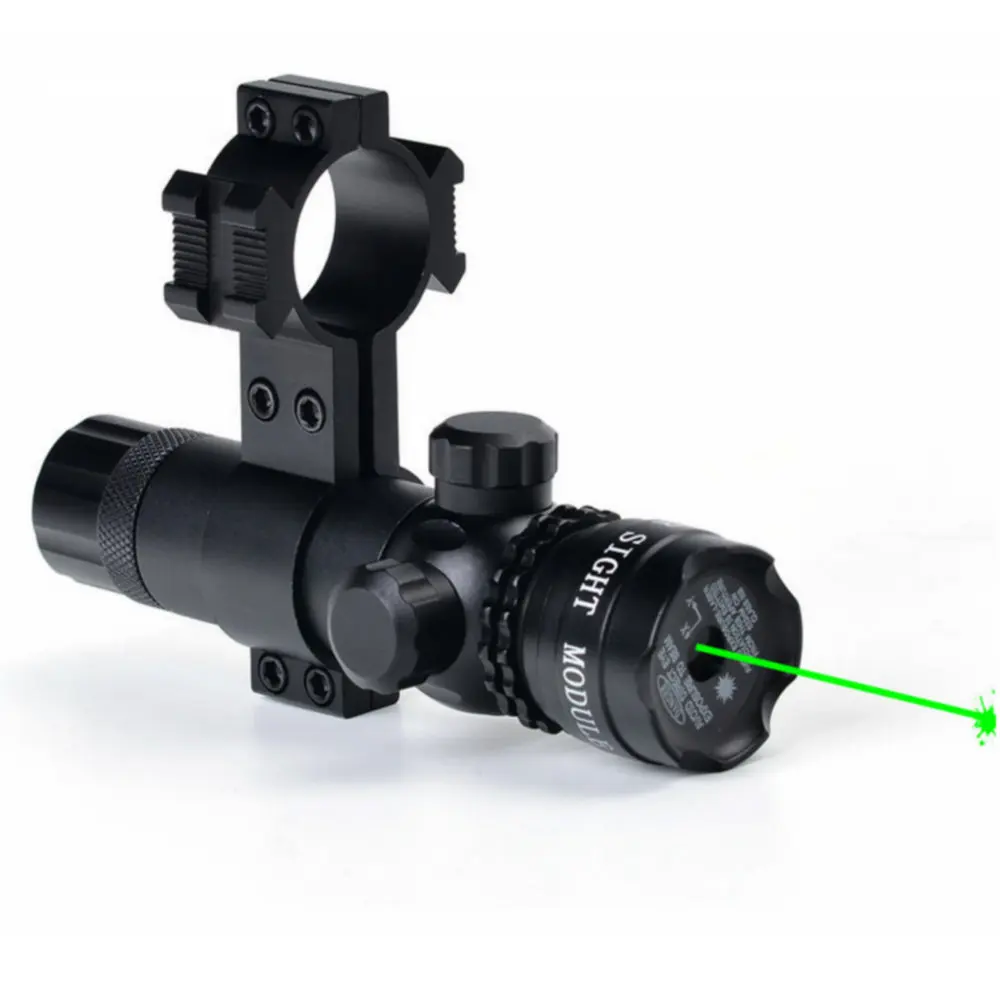 Тактический охотничий зеленый лазерный прицел с кнопкой ВКЛ./ВЫКЛ. И