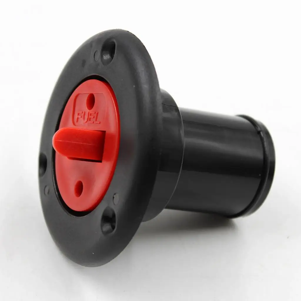 1 Pc Nylon 38mm 1/2 &quotFuel Deck Filler Red Cap Flush Mount For Boat | Автомобили и мотоциклы