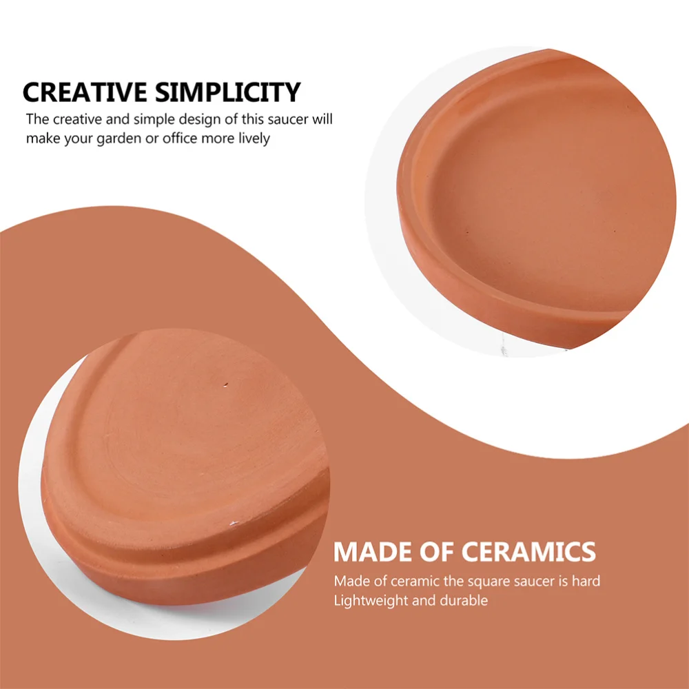 

5Pcs Plant Pot Plate Flowerpot Water Trays Flowerpot Storage Tray Planter Tray