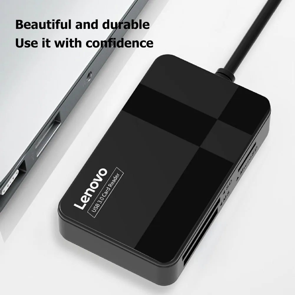 Кардридер Lenovo D302 USB 3 0 4 в 1 5 Гбит/с | Компьютеры и офис