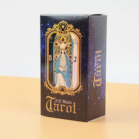 200 компл./лот голографическая фотография 78 шт./компл. карта Tarot Game English Edition для