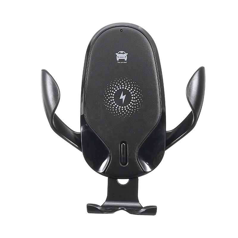 Quick QI Wireless Car Charger Mount Gravity Clamping Gravity Sensor Qi Fast Wireless Car Phone Charger For SmartPhone 15W