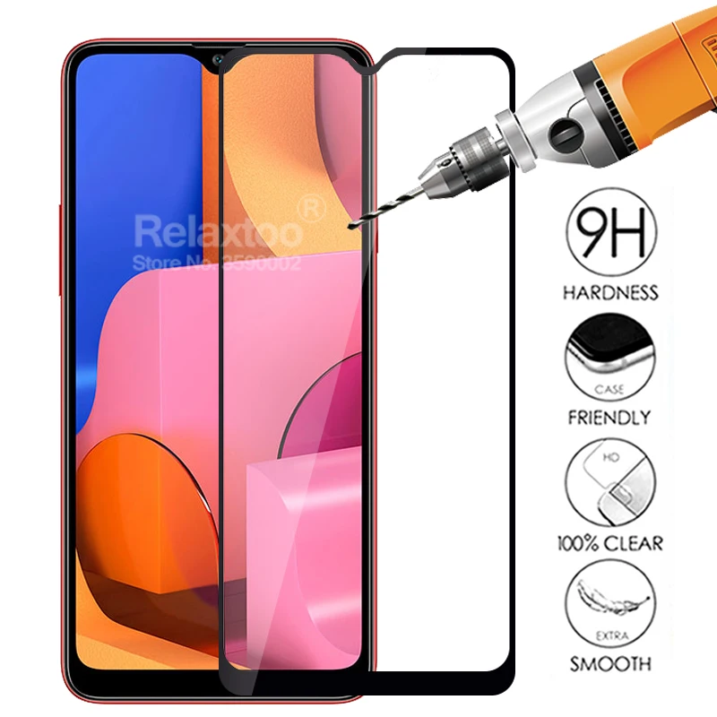 Закаленное стекло для samsung Galaxy A20s A30s A50s Защитная пленка экрана a507F a307F a207F 3D