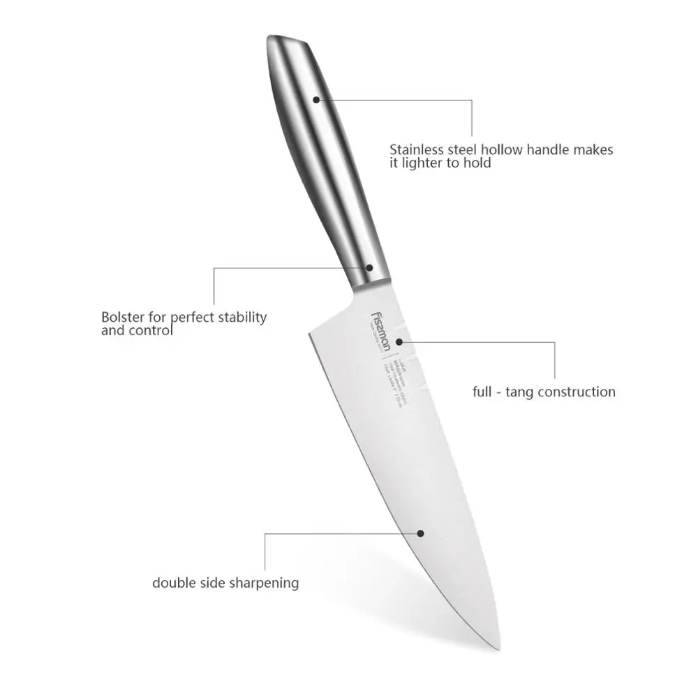 8 дюймовый шеф повар нож Берген серии из нержавеющей стали кухонные ножи|Кухонные