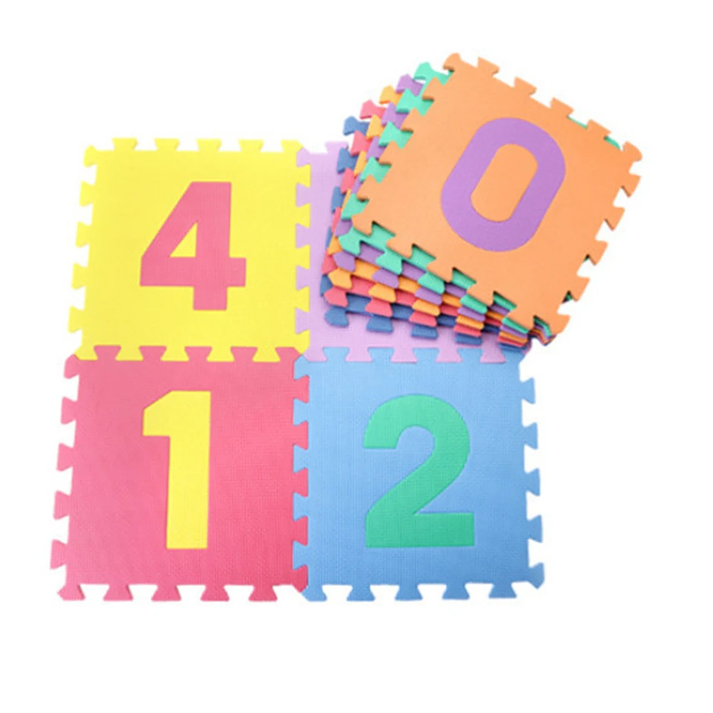 10 шт. ДЕТСКИЙ EVA пенопластовый игровой коврик детский ползающие коврики игрушки