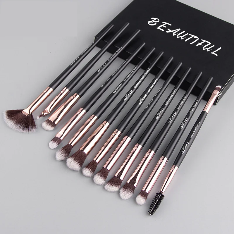 

12 PCS Makeup Brush Sets Eyeshadow Brushes Eye Sets Makeup Brushes Makeup Tools Makeup Brush Set