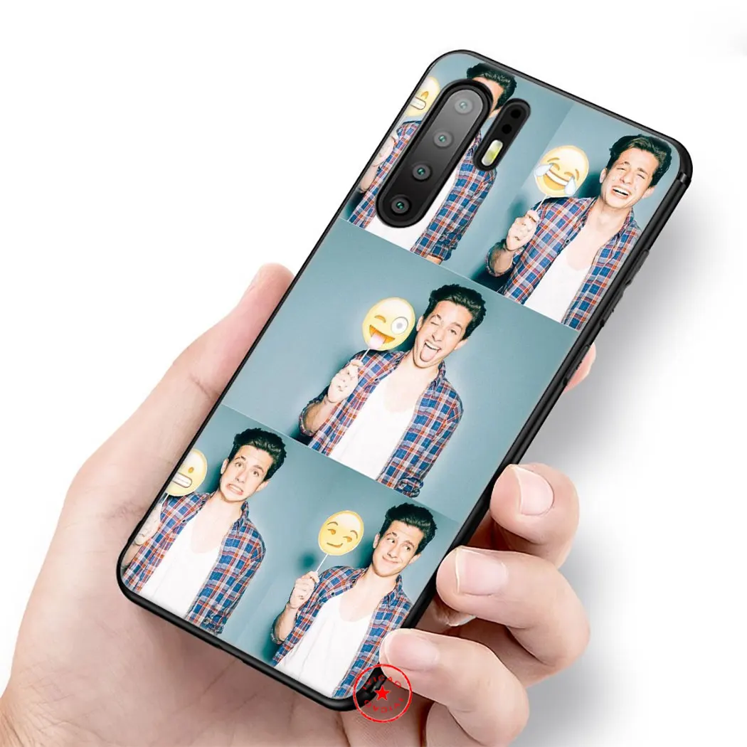 IYICAO Singer Charlie Puth Soft Case for Huawei P30 P20 Pro P10 P8 P9 Lite Mini 2017 P Smart Z Plus 2019 Cover |