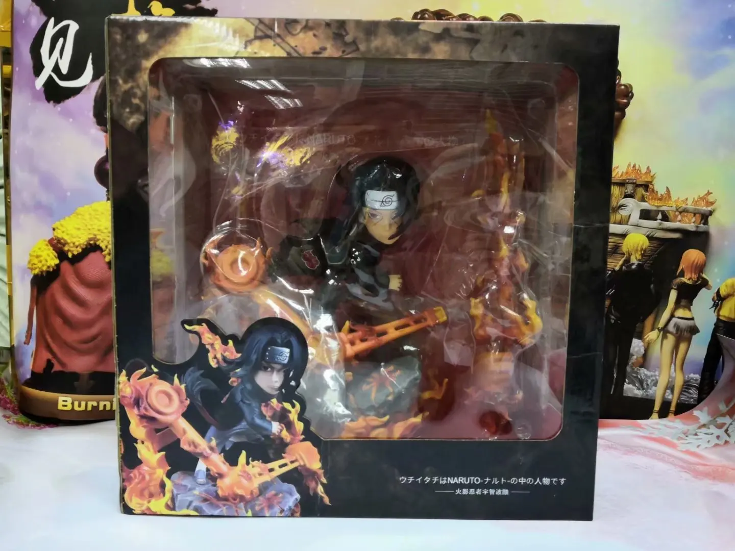 Японское аниме Naruto Shippuden Uchiha Itachi Vermilion Bird Ver. Экшн Фигурки игрушки|Игровые фигурки
