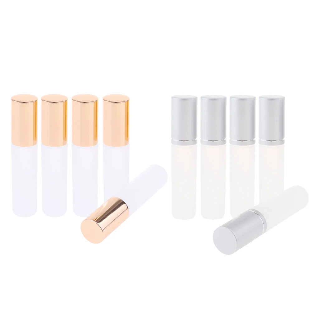 

5pcs 5ML Empty Travel PP Roll-on Bottle Refillable for Essential Oil Perfume