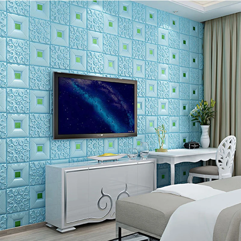 Водостойкие настенные 3d-наклейки с имитацией кирпича из пенополиэтилена