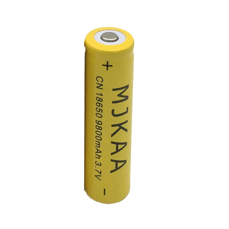MJKAA 18650 аккумулятор 3,7 V 9800mAh литий-ионная аккумуляторная батарея для светодиодного фонарика