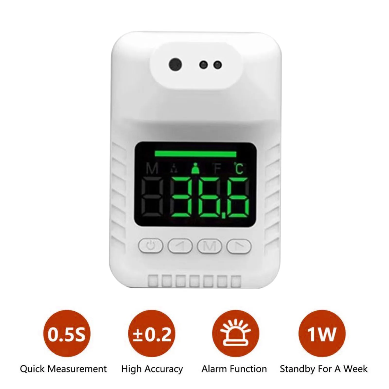 Цифровой Бесконтактный ИК термометр цифровой измеритель температуры Прямая