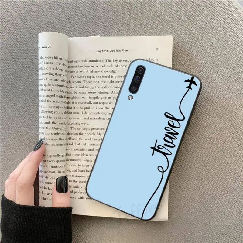 

World Map TraTVel shell Phone Case For Samsung galaxy S 9 10 20 A 10 21 30 31 40 50 51 71 s note 20 j 4 2018 plus