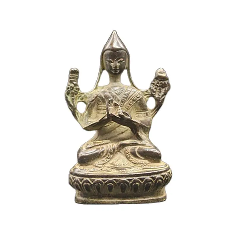 

Chinese Tibet Buddha Bronze Statue Buddha Of Nepal Old Copper Lata Guanyin Statue