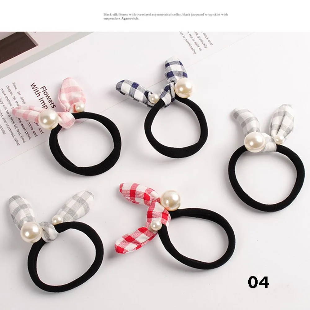 1 предмет Новинка С заячьими ушками Детская повязка для волос детей резинки на