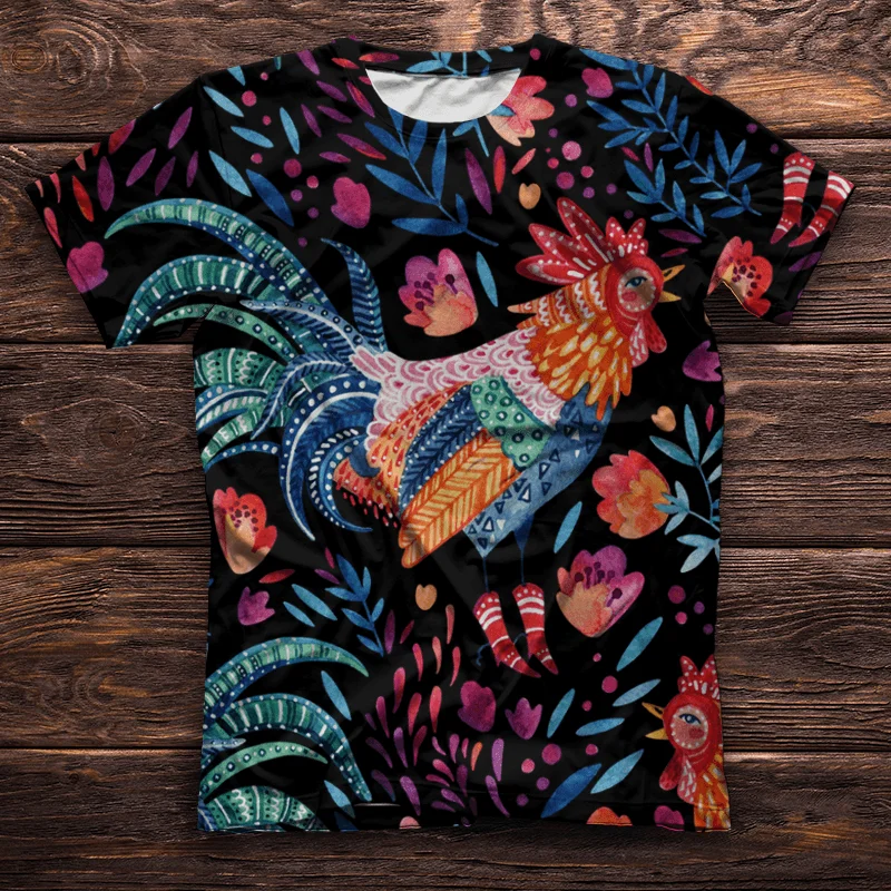 

2021 new Harajuku ladies T-shirt O-neck plus size T-shirt cute color white horse short-sleeved T-shirt ladies T-shirt