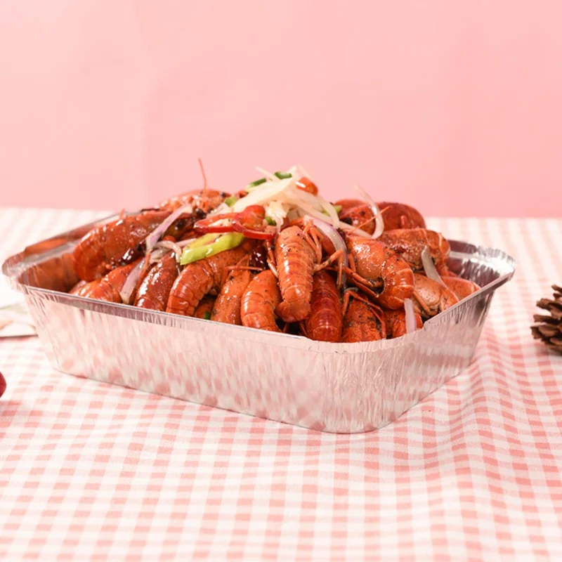 10 шт. Олова Фольга противень для выпечки одноразовые приспособления барбекю Еда