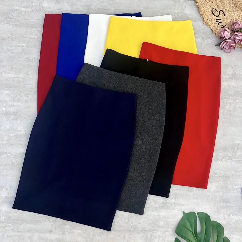 Женские юбки облегающая короткая юбка эластичная Женская карандаш|Женские юбки|