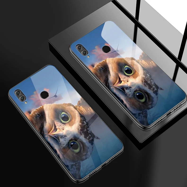 H135 Для Huawei Honor 6X 7X 7C 7A 8A 8X9 облегченное закаленное стекло крышка Y6 Y9 Y7 премьер-профессионал Magic2 роскошный противоударный чехол для телефона - Цвет: H135