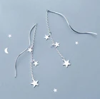 XIYANIKE посеребренные горячие продажи модные геометрические длинные висячие серьги с кисточками для женщин Креативные Свадебные украшения подарки