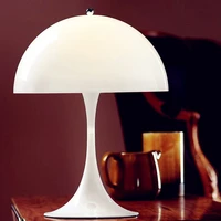 nordic led mushroom table lamp creativity luminaire table lights e27 led bulbs for living room bedroom study home decor