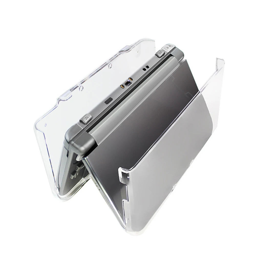 Лидер продаж прозрачная Пластик прозрачного хрусталя чехол для 3DS XL защитный жесткий чехол кожаный чехол Обложка Для nintendo 3DS XL LL