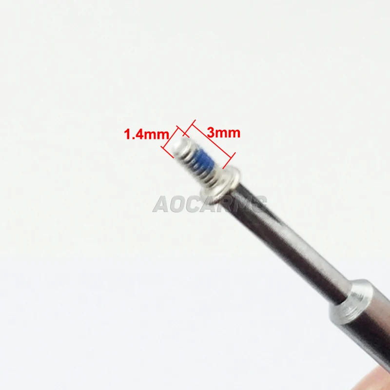Aocarmo 100 шт./лот Замена 1 4*3 0 мм внутренний винт рамки материнской платы для Samsung Galaxy
