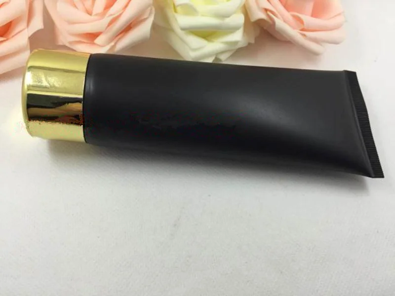 Оптовая продажа 120 мл матовая черная маска для лица BB крем мягкие тубы пустая