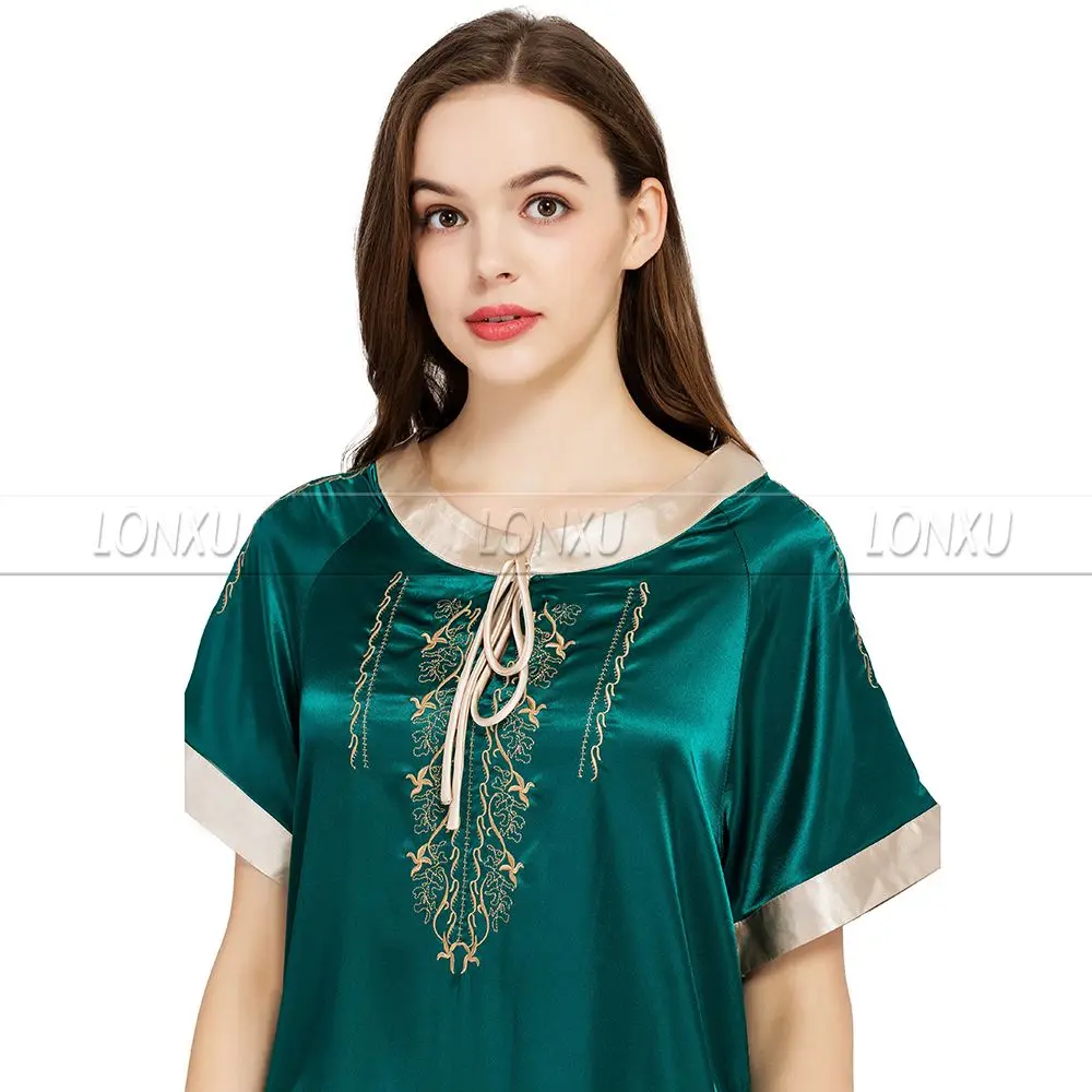 Женская атласная пижама ночные рубашки ночное белье ночная рубашка S M L XL _ для