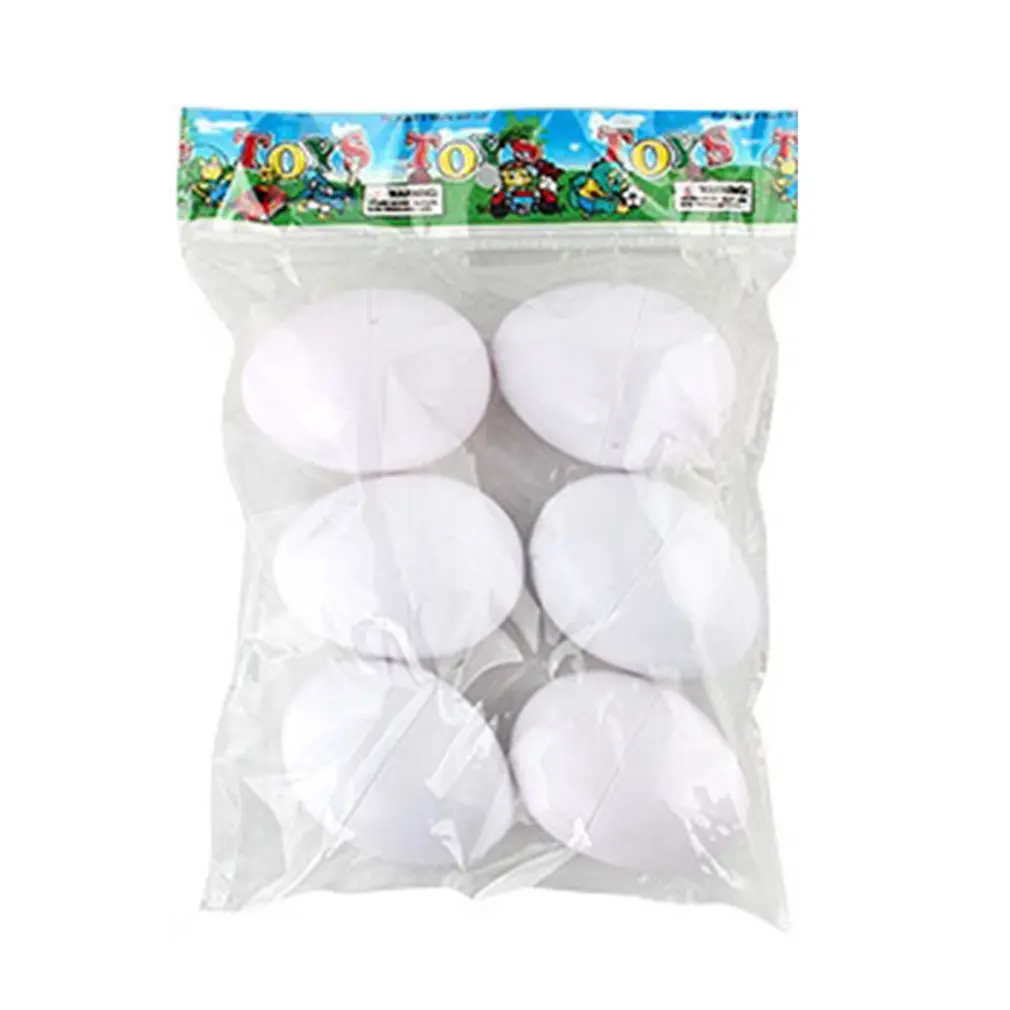 

6pcs Montessori Learning Education Math Toys Smart Eggs 3D Puzzle Game For Children Popular Toys Jigsaw Shape Tools