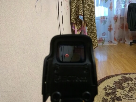 558 красный и зеленый точечный прицел тактический винтовочный Оптический Прицел Снайперская винтовка для страйкбола красный точечный охотничий голографический прицел