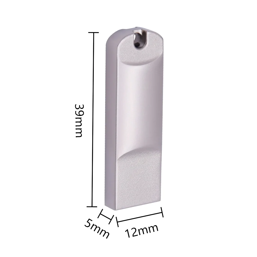 Металлический Usb флеш накопитель 2 0 объемом 4 ГБ 8 серебристый флэш 10 шт. логотипов