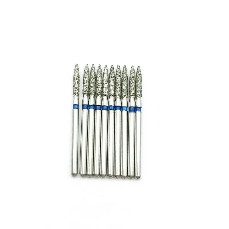 1 коробка высококачественные Стоматологические алмазные боры FG 6 мм средняя