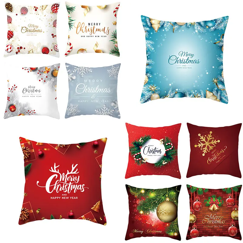 

Cushion Covers Printed Pillowcases Christmas Pillowcases Comfortable Nordic Style Household Items Decorative Household Goods