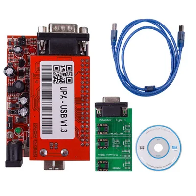 Красный OBD2 Диагностический UPA-USB V1.3 Основной блок ЭБУ Чип Tunning UPA USB с 1,3 eeprom адаптер ЭБУ программист низкая цена Прямая поставка - Цвет: Красный