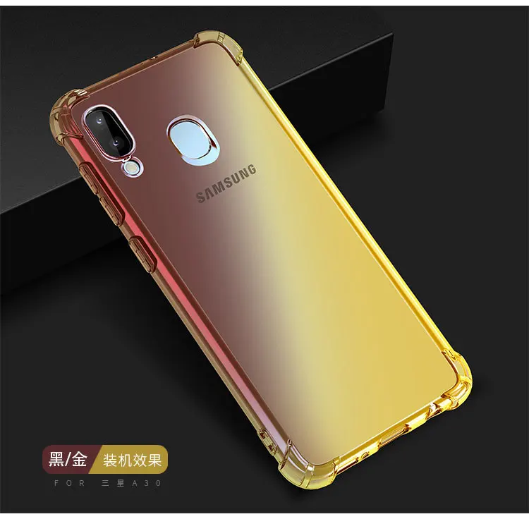 Противоударный мягкий прозрачный силиконовый чехол для телефона, для samsung Galaxy A10 A10E A20 A20E A30 A40 A50 A60 A70 A80 A90 чехол