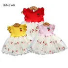 Платье для младенцев; Летние платья для девочек; Одежда для детей; Модная Милая хлопковая одежда для маленьких девочек; Вечерние платья для дня рождения; Новинка