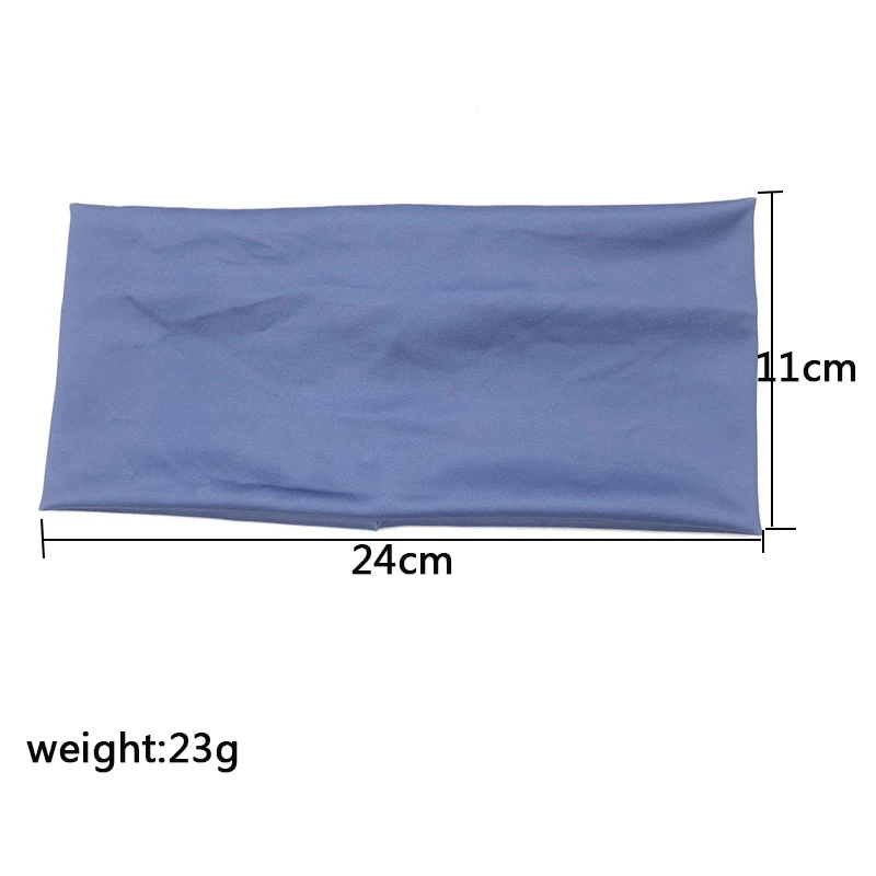 

Women Wide Headband For Sports Workout Running Casual Solid Color Elastic Wide Hair Band Head Wrap Hair Accessories