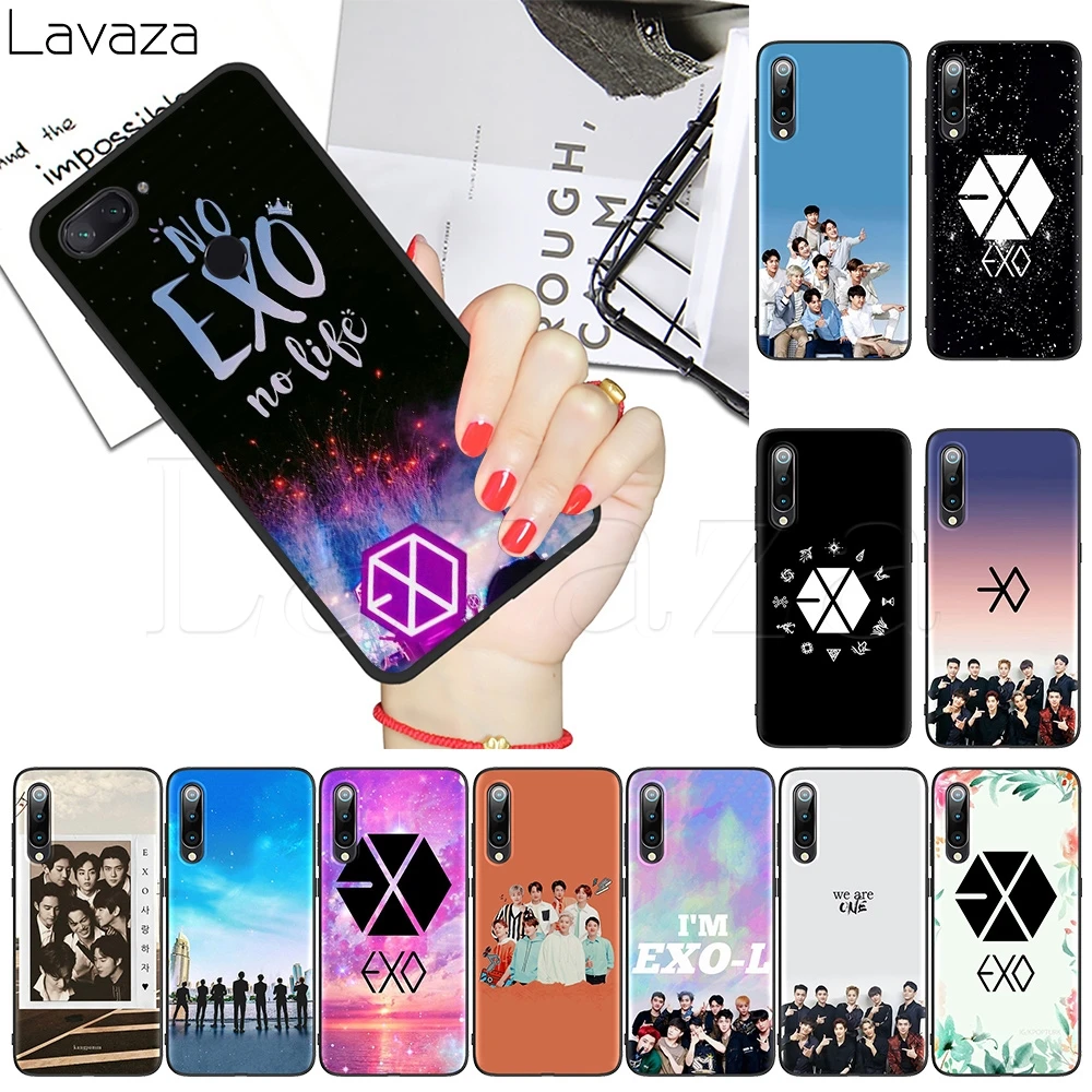 Мягкий силиконовый чехол Lavaza EXO band k pop kpop для Redmi Note 4A 4X 5 5A 6 6A 7 7A 8 8A 8T Pro Lite|Бамперы| |