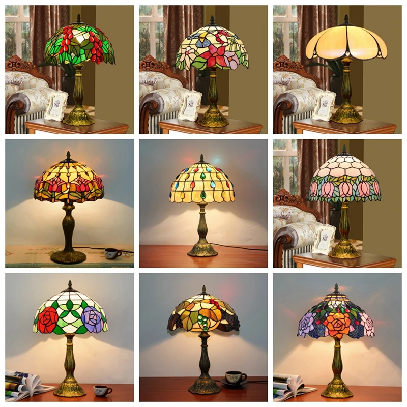 Средиземноморский Декор Турецкая лампа с абажуром Tiffanylamp для спальни гостиной