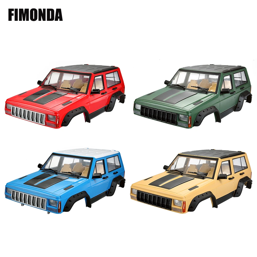 Полный комплект колесной базы 313 мм для JEEP Cherokee XJ жесткого корпуса 1/10 RC Crawler Axial SCX10