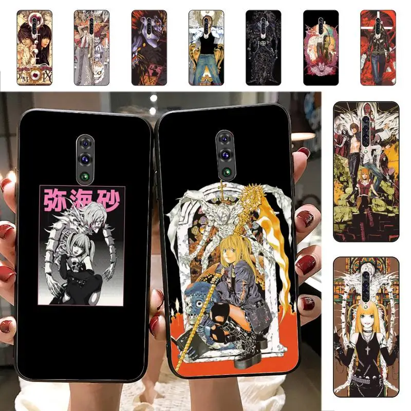 

Anime Manga Death Note Phone Case for Vivo Y91C Y11 17 19 17 67 81 Oppo A9 2020 Realme c3