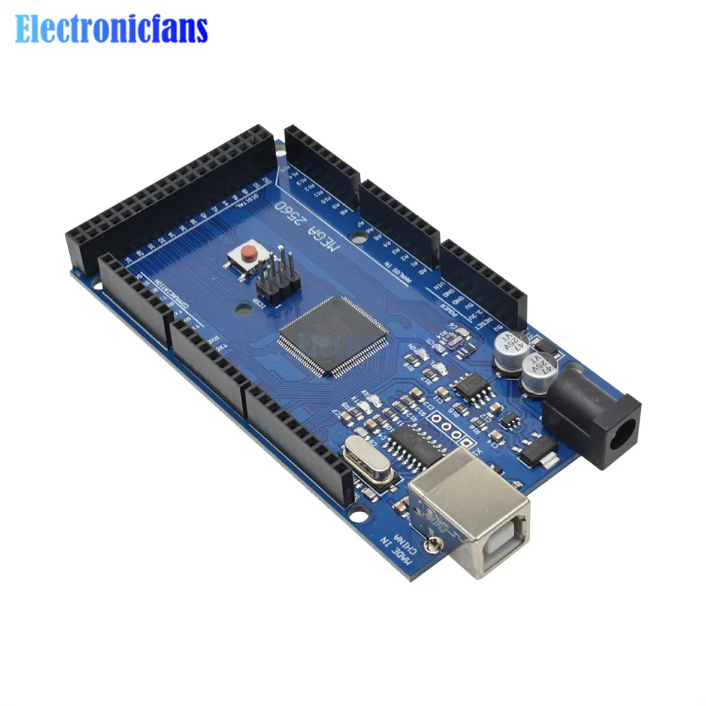 Плата драйвера Mega 2560 R3 REV3 5 В 16 МГц КБ с кабелем|port usb|mega2560 r3usb board |