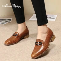 mona flying genuine leather penny loafers shoes classic moccasins hand made slip on casual flat footwear for women ladies 728 12
