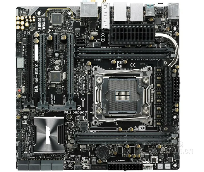 

X99-M WS материнская плата для настольного компьютера LGA 2011-V3 DDR4 для I7 CPU USB2.0 USB 3,0 64 Гб X99 оригинальные Материнские платы