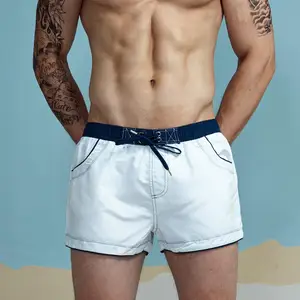 Мужские пляжные шорты Aimpact, пляжные шорты-бермуды с подкладкой, AC429