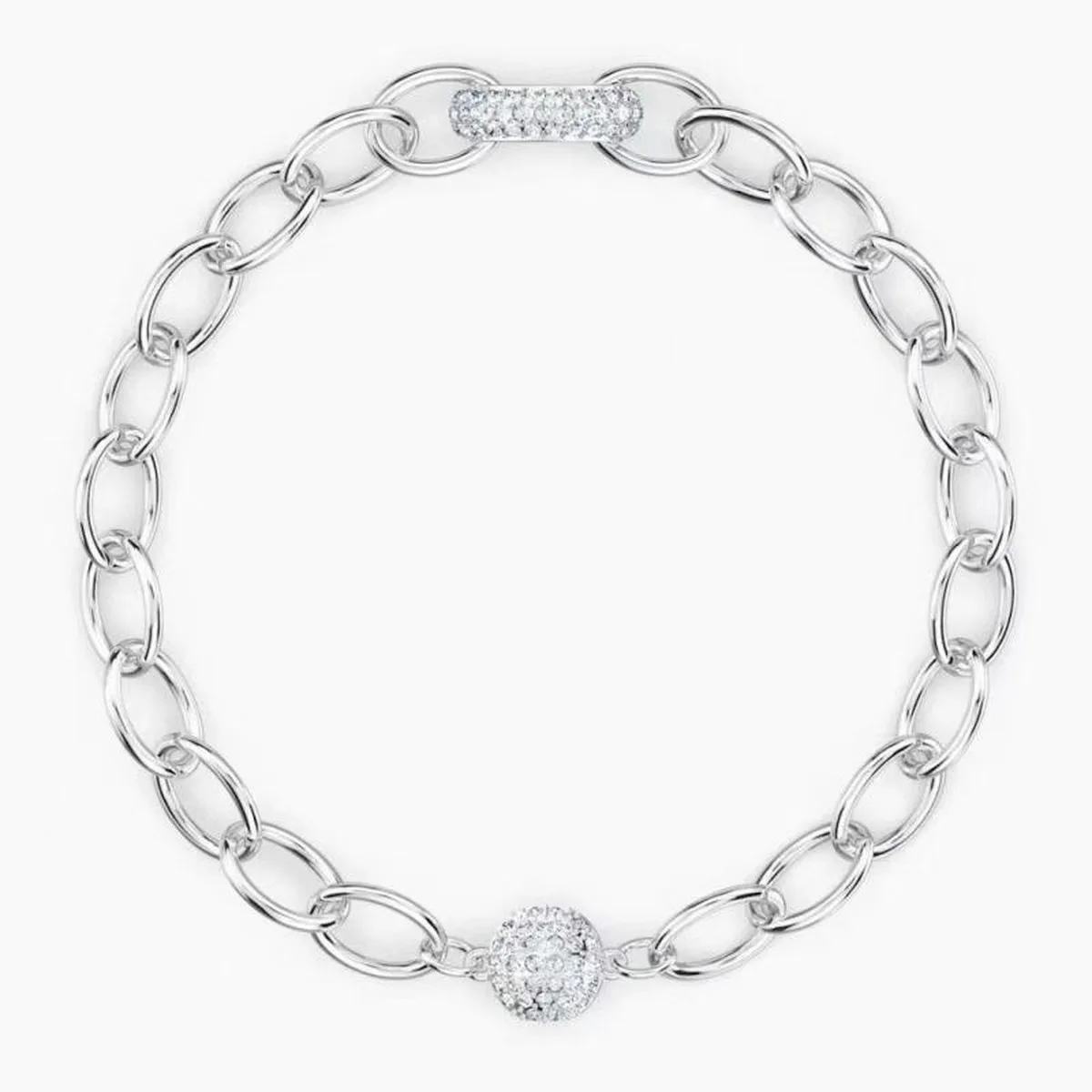 

High quality swa, 2021 fashion jewelry chain element crystal clasp bracelet invisible magnetic clasp women's bracelet